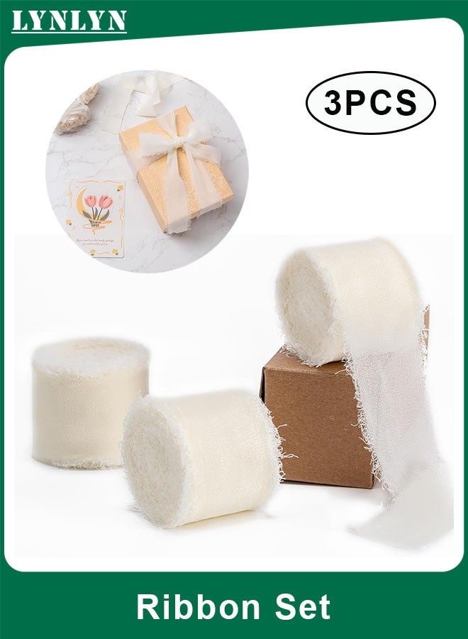 لينلي 3 لفات من شريط الشيفون الحريري - Image 1